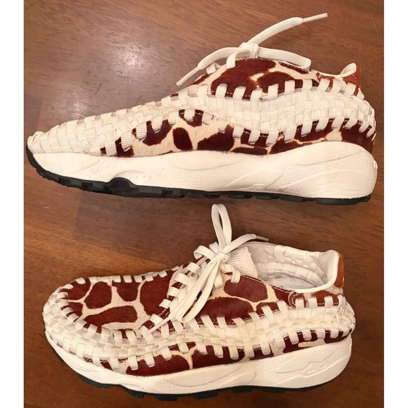Nfl Nike Shoes - Nike Air Footscape Woven "Cow Print" Women's Size 7
